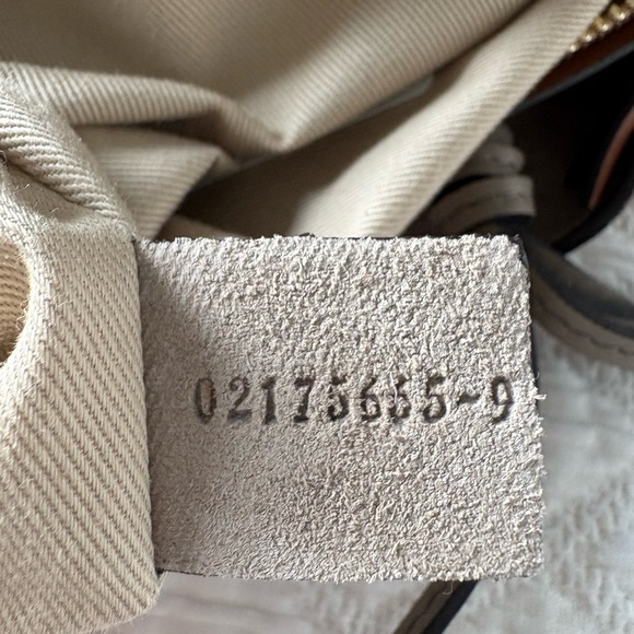 Chloe Lexa Crossbody Medium Bag Beige Suede - Picture 11 of 12